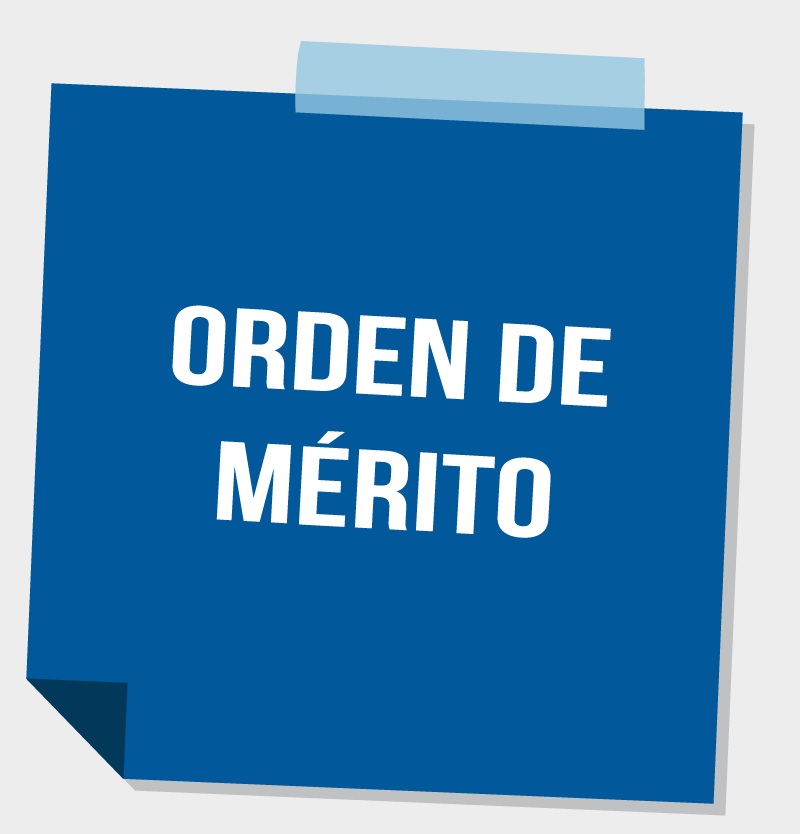 Orden de Méritos Provisorio Autotabulación 2023