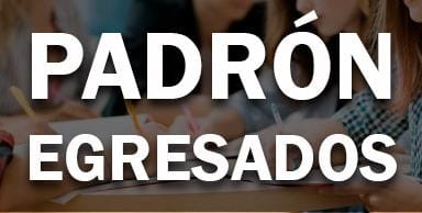 Actualización Padrón Egresados